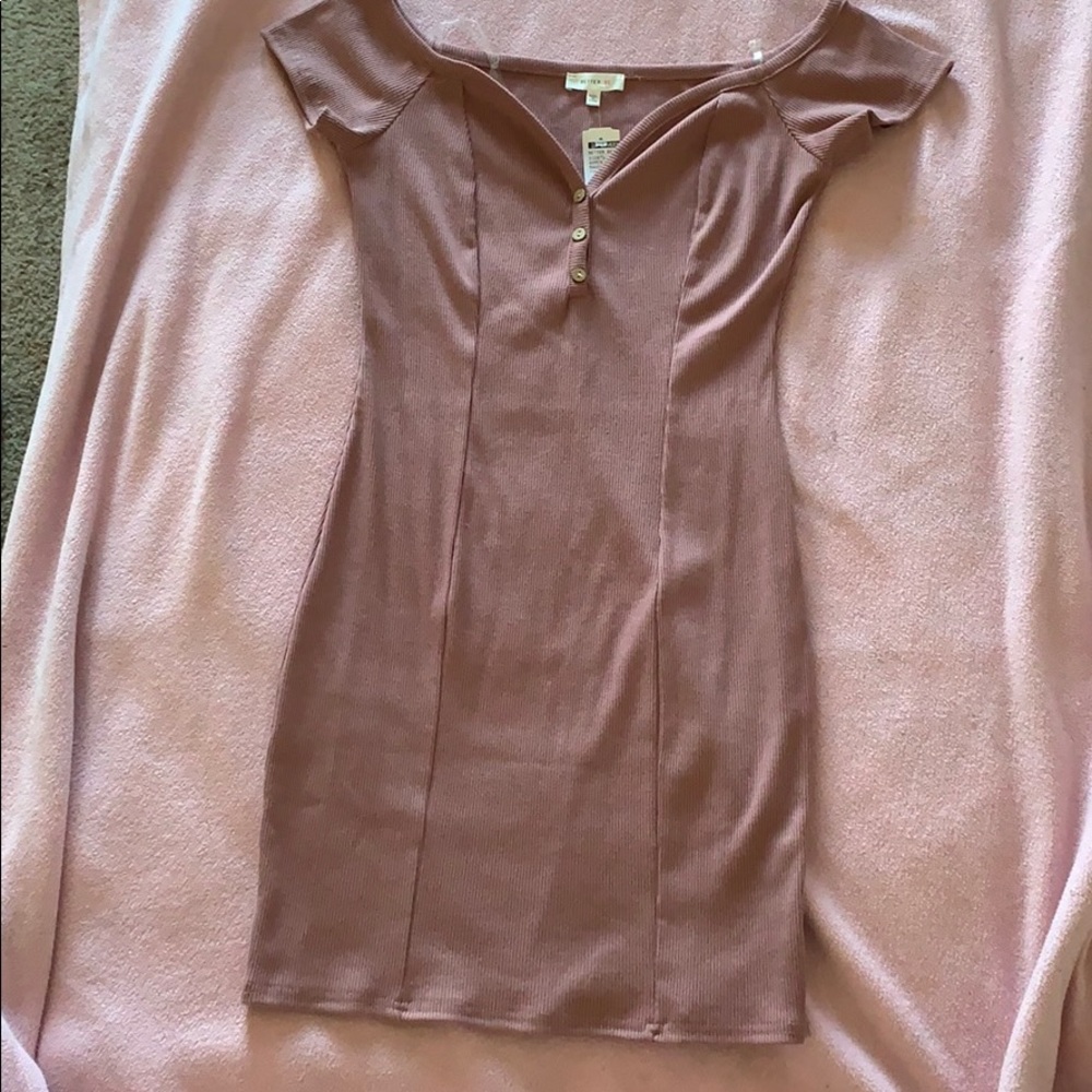 Nude colored dress